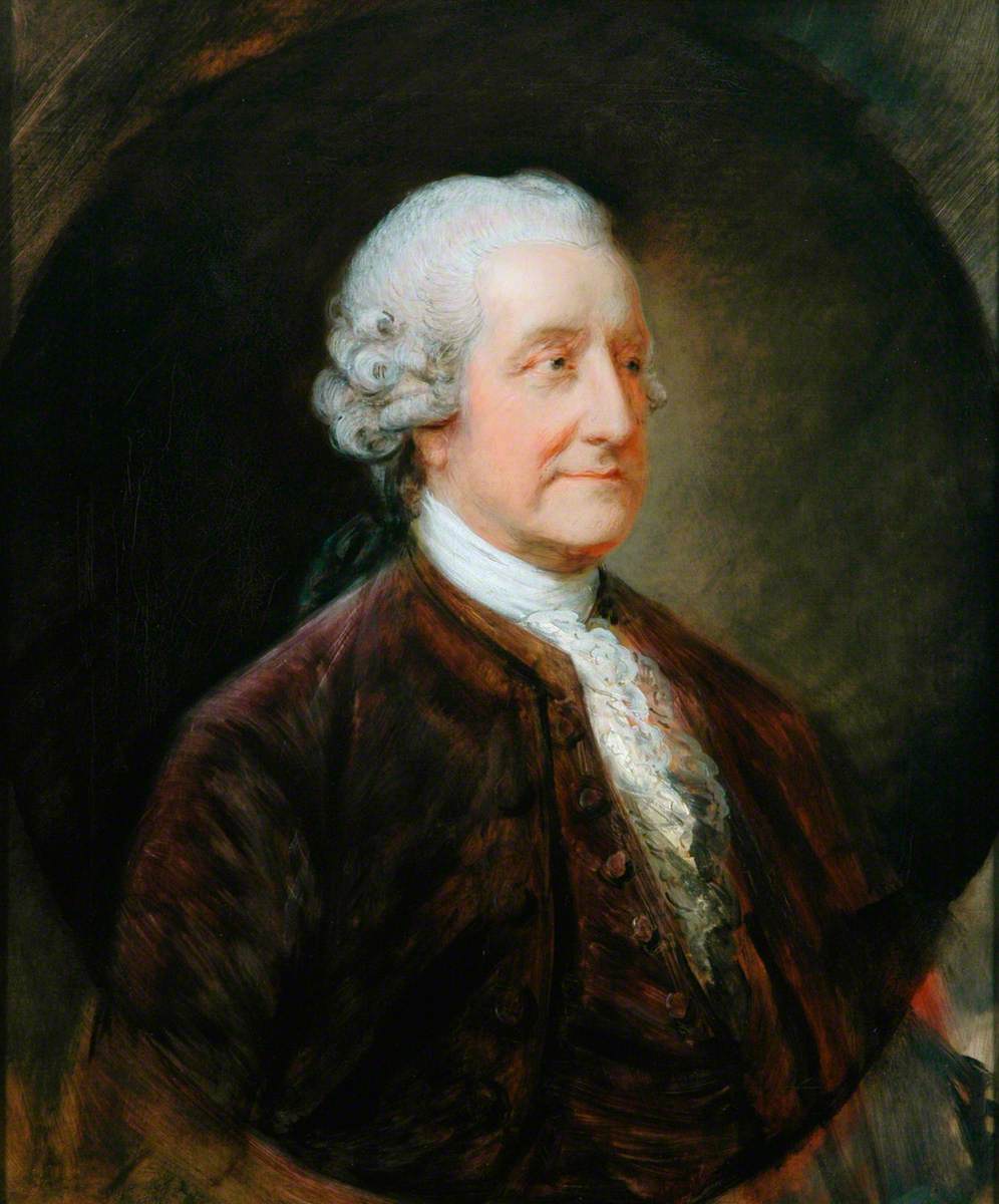 A portrait of the 4th Earl of Sandwich – John Montagu